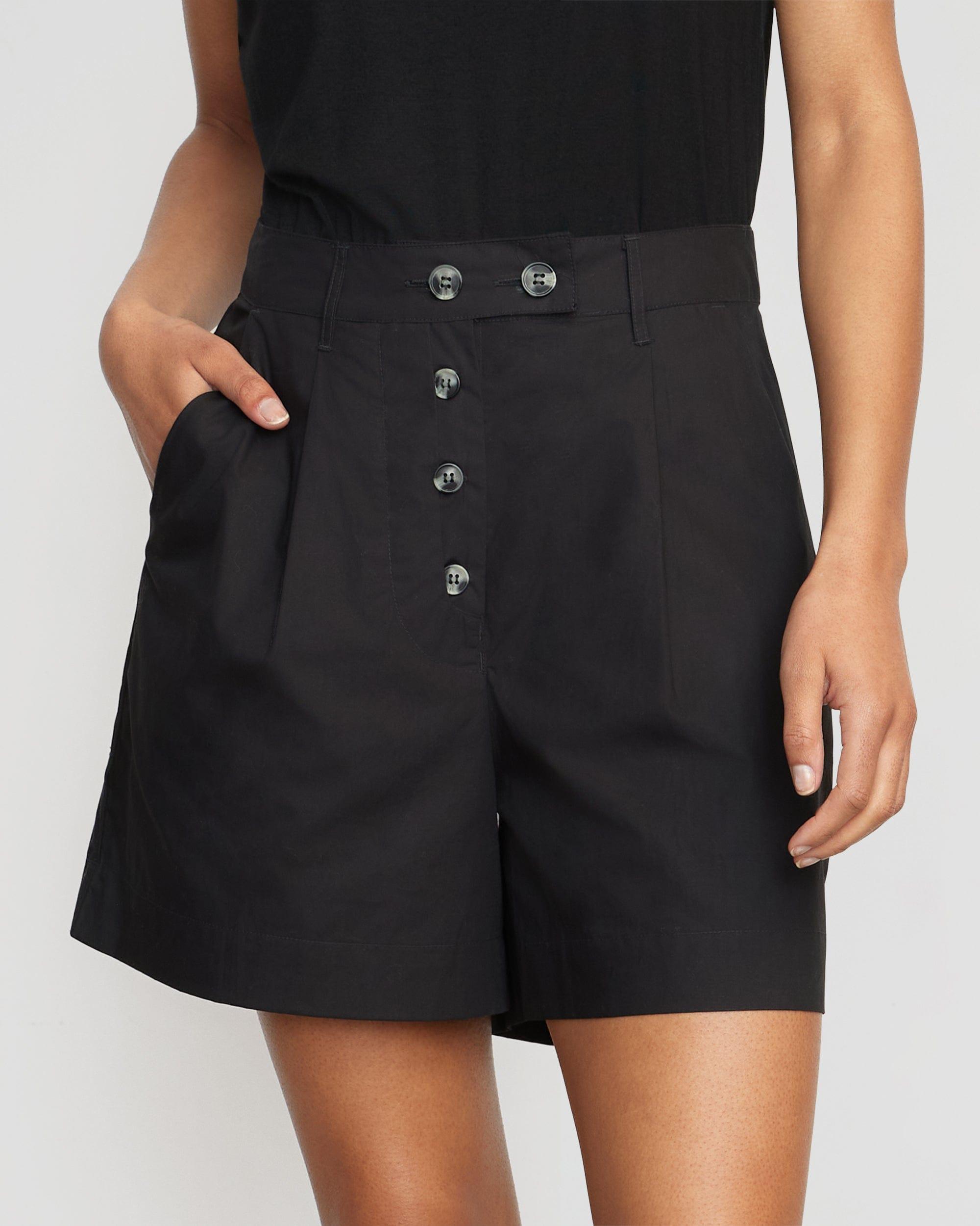 Fable Tailored Button Shorts Product Image