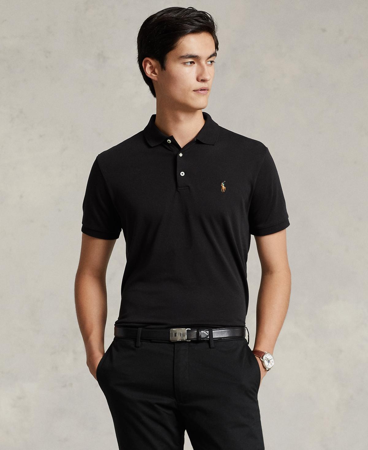 Polo Ralph Lauren Custom Slim-Fit Multicolored Pony Soft Cotton Short Product Image