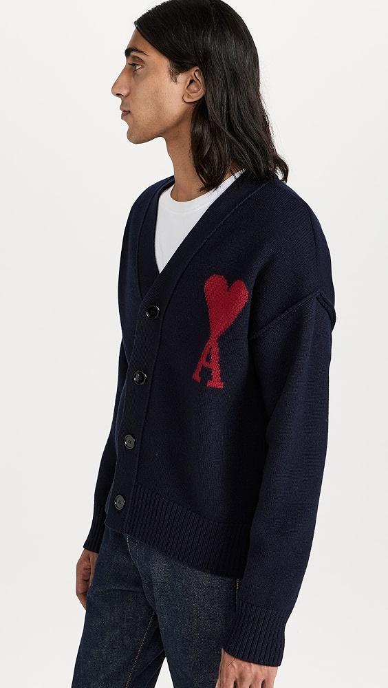 AMI Red ADC Cardigan | Shopbop Product Image