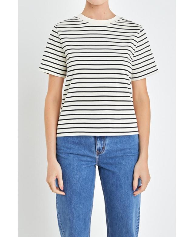 English Factory Womens Stripe T-shirt Product Image