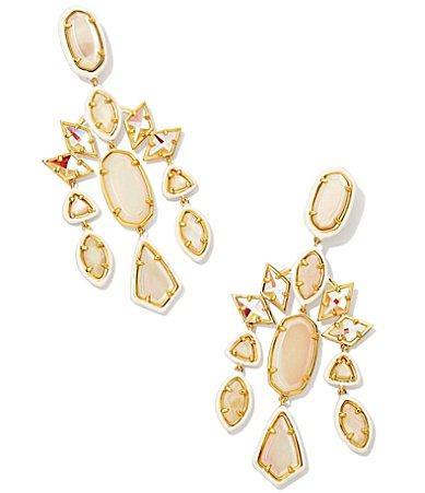 Kendra Scott Greta Statement Drop Earrings Product Image