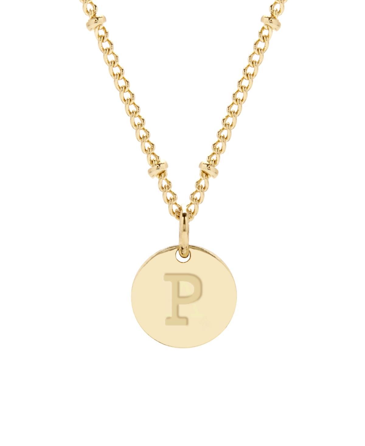 brook & york Madeline 14K Gold Plated Initial Pendant Product Image