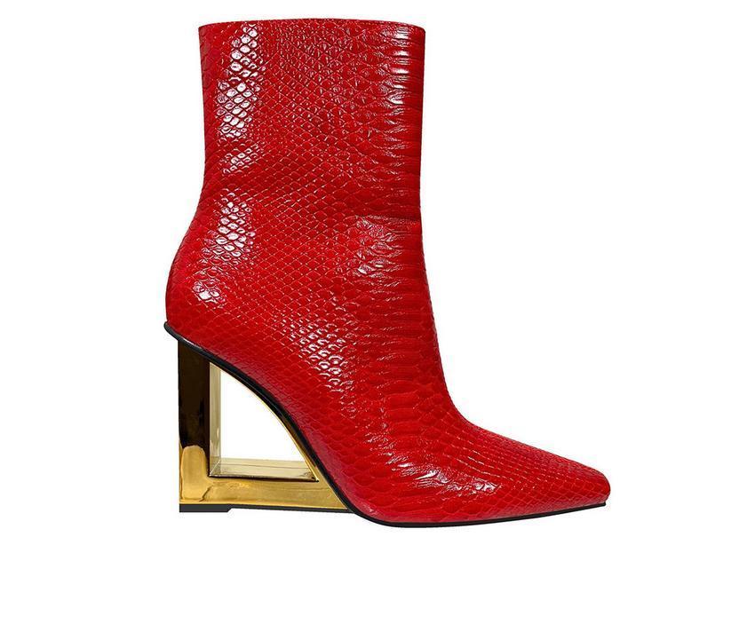 Women's Lady Couture Fire Heeled Booties Product Image