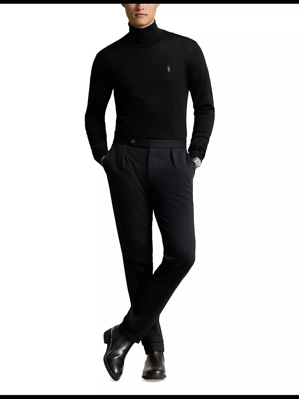 Wool Turtleneck Sweater Product Image