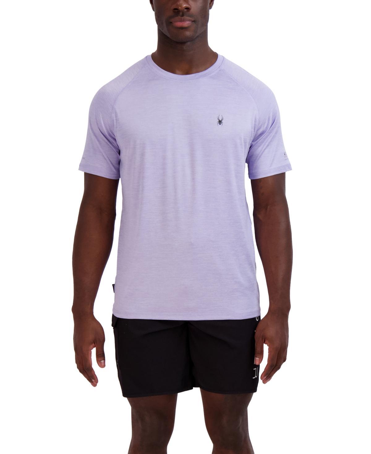 Spyder Mens Standard Short Sleeves Rashguard T-shirt Product Image