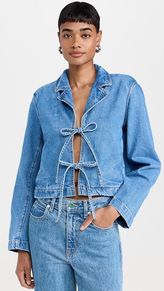 KITRI Cressida Denim Blazer | Shopbop Product Image