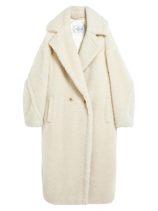 Max Mara Tedgirl Oversize Double Breasted Alpaca Blend Coat Product Image