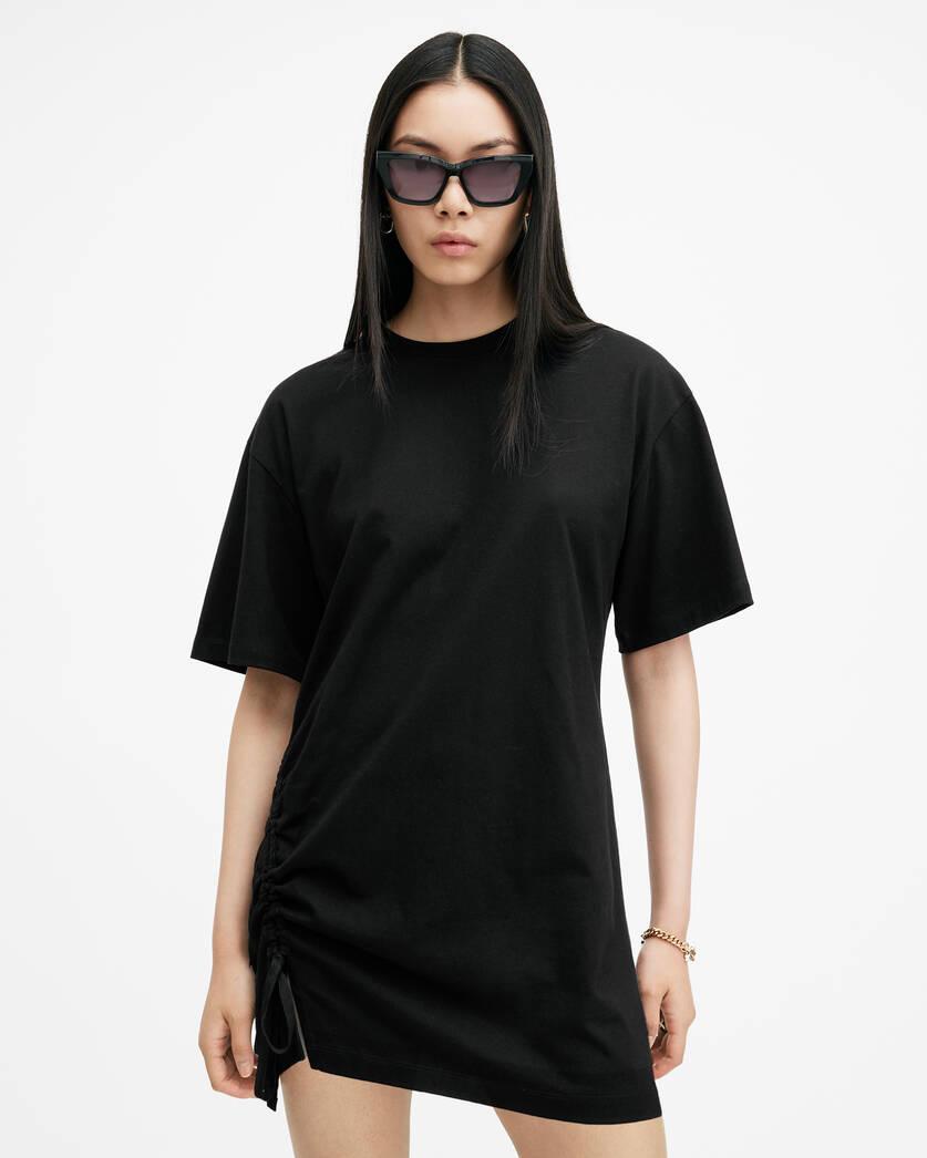 Naenia Drawcord Mini T-Shirt Dress Product Image