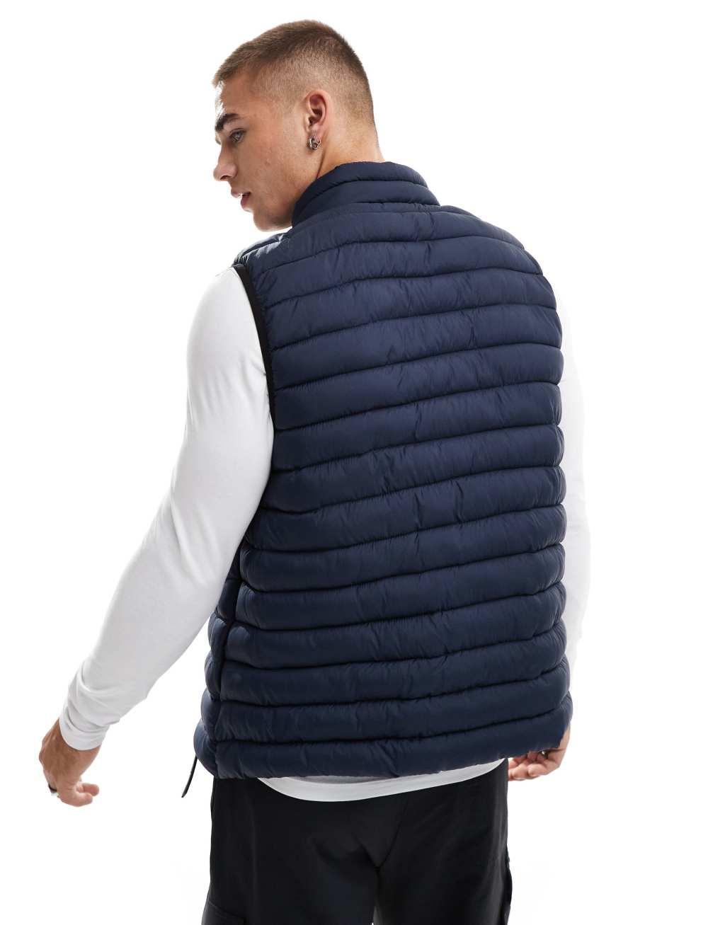 Marshall Artist vest in navy  Product Image