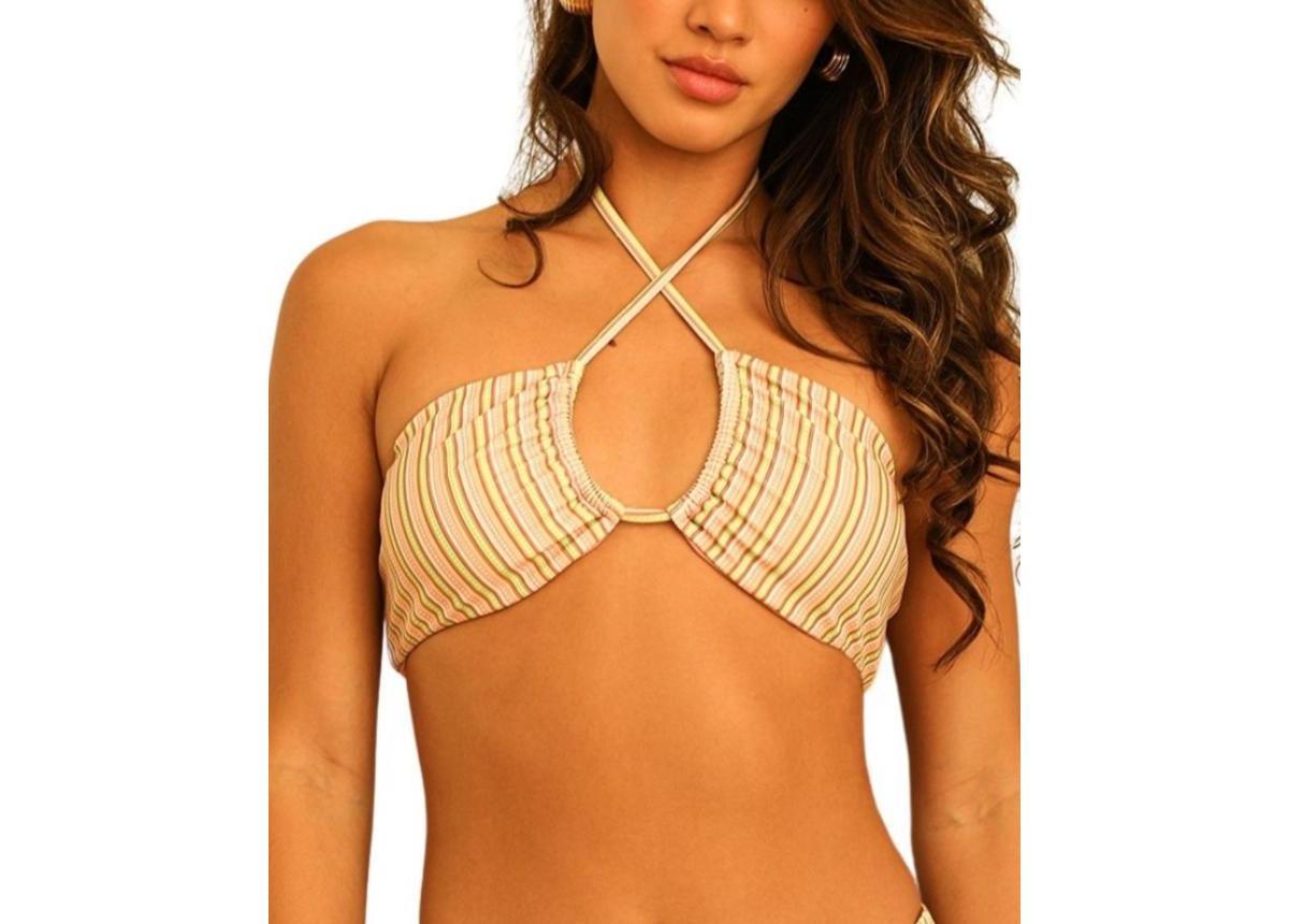 Dippin' Daisy's Women's Amalfi String Tie Bandeau Bikini Top Product Image