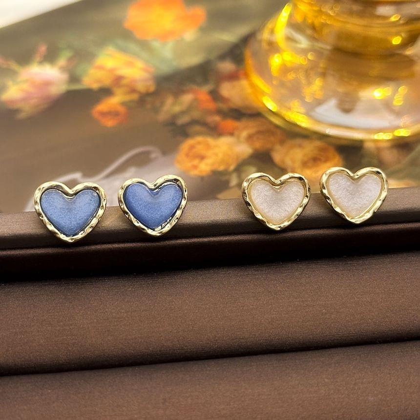 Heart Stud Earring / Clip-On Earring Product Image