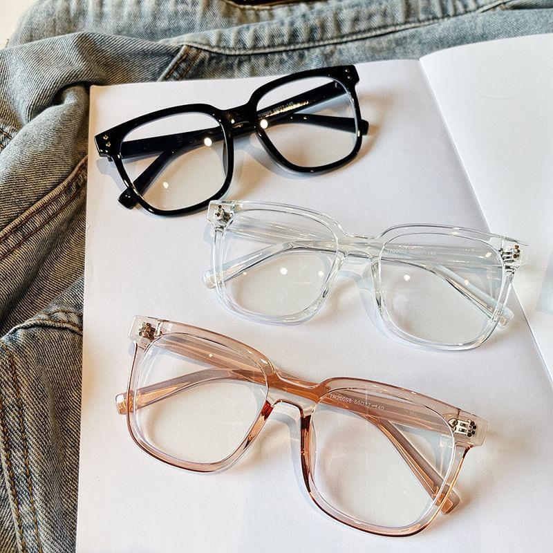 Plain Square Eyeglasses Product Image