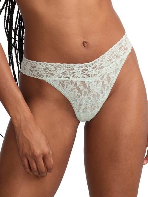 Hanky Panky Womens Daily Lace Original Rise Thong 771101 Product Image