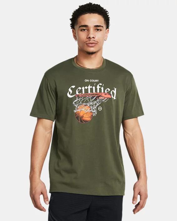 Men's UA Heavyweight Hoops Certified Short Sleeve Product Image