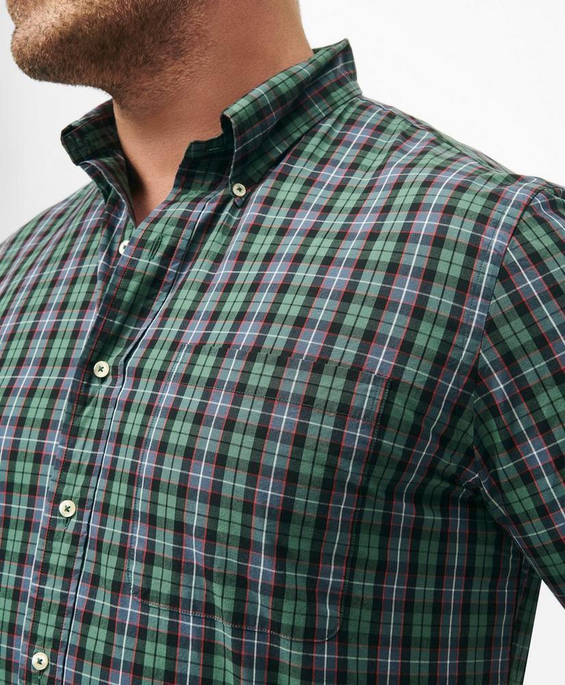 Big & Tall Friday Shirt, Poplin Checked Product Image