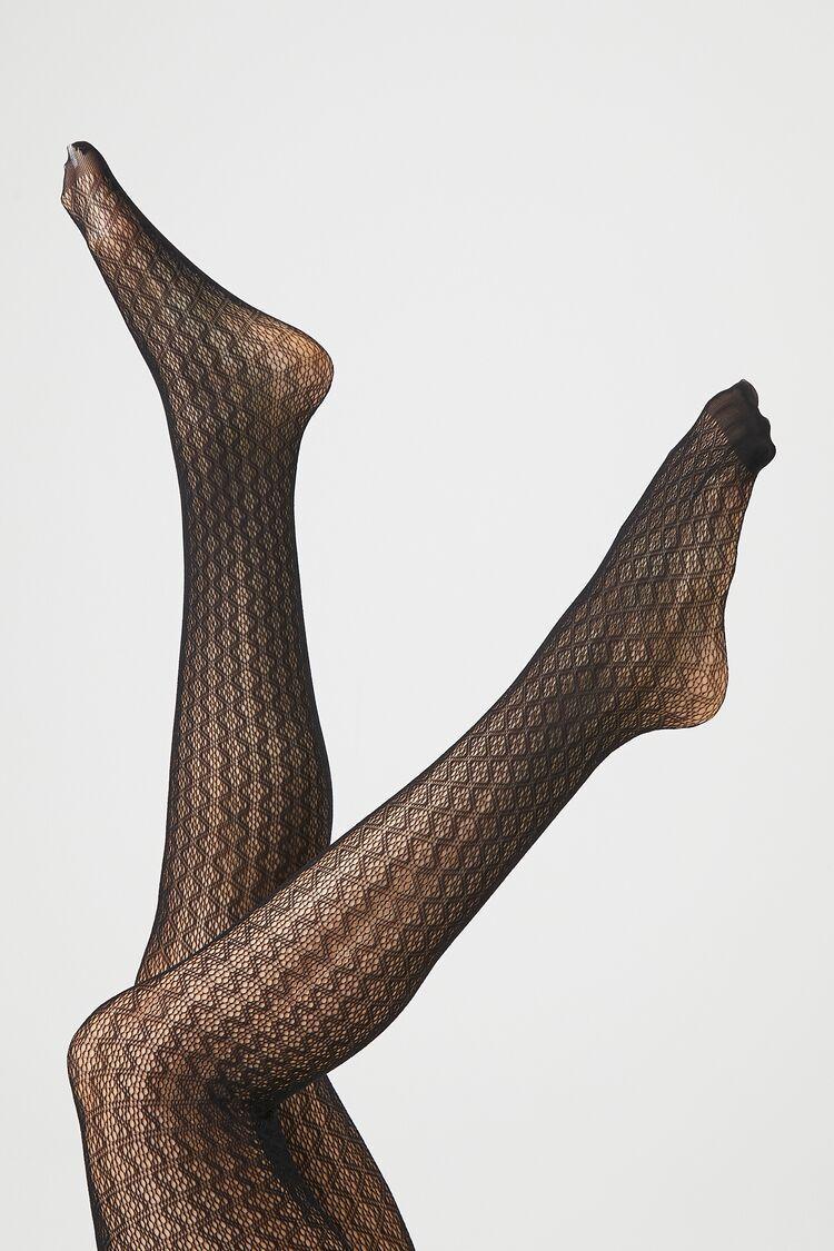 Sheer Wavy Tights | Forever 21 Product Image