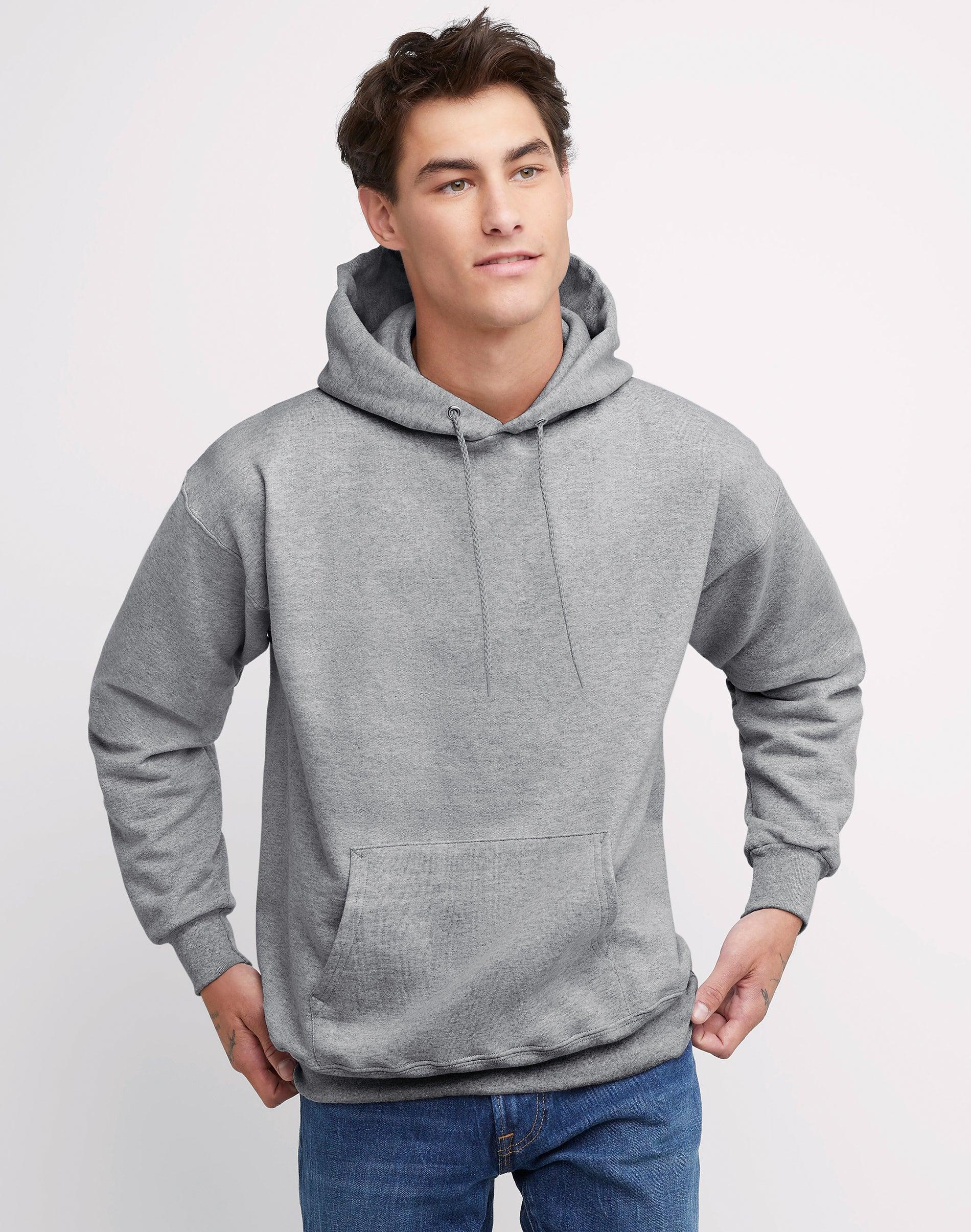 Hanes Ultimate Mens Heavyweight Fleece Hoodie Deep Royal 3XL Product Image