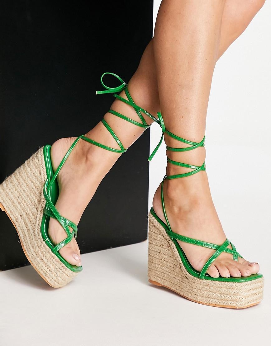 Simmi London espadrille wedge sandals Product Image