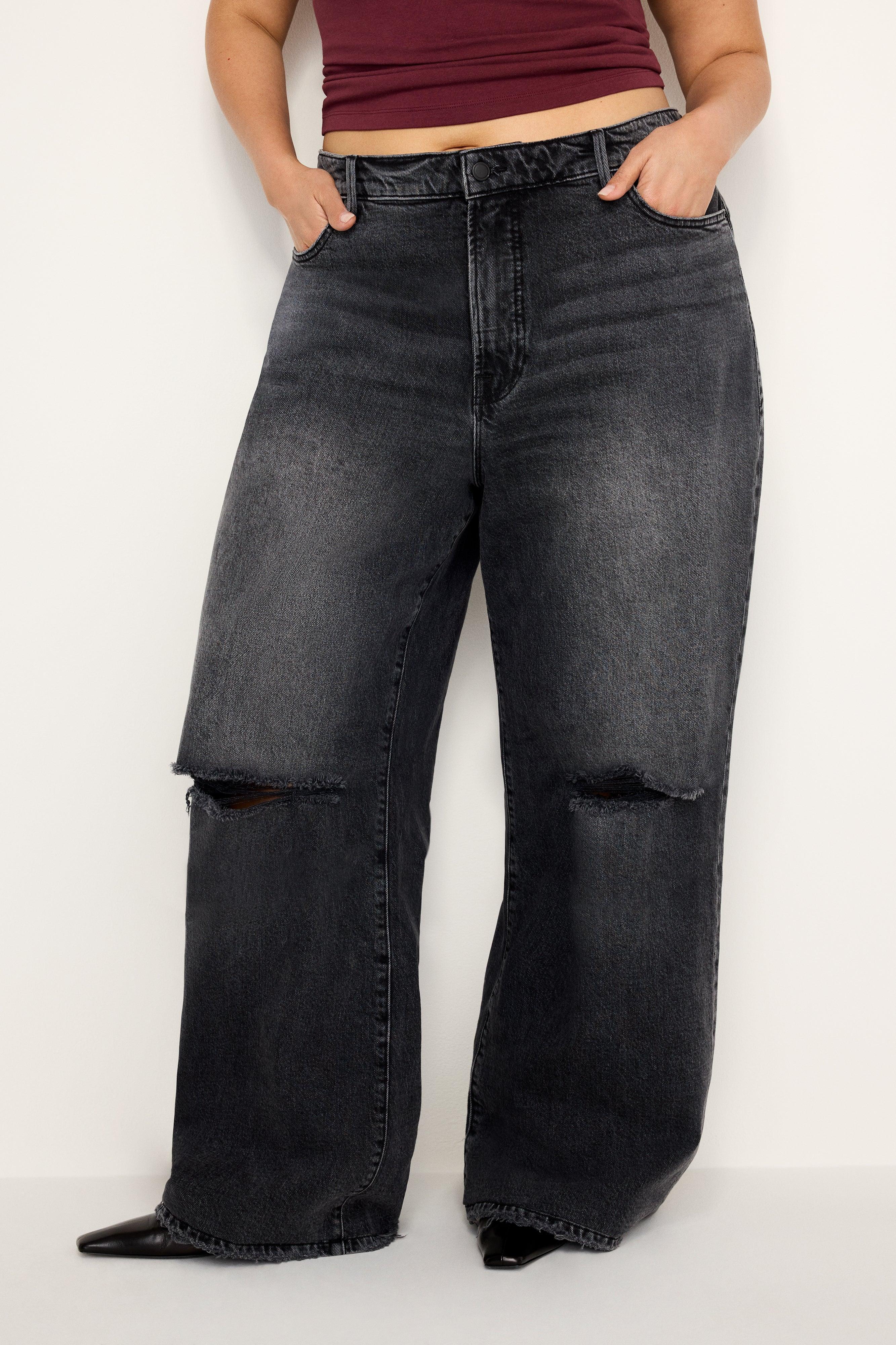 GOOD EASE RELAXED JEANS | BLACK346 Product Image