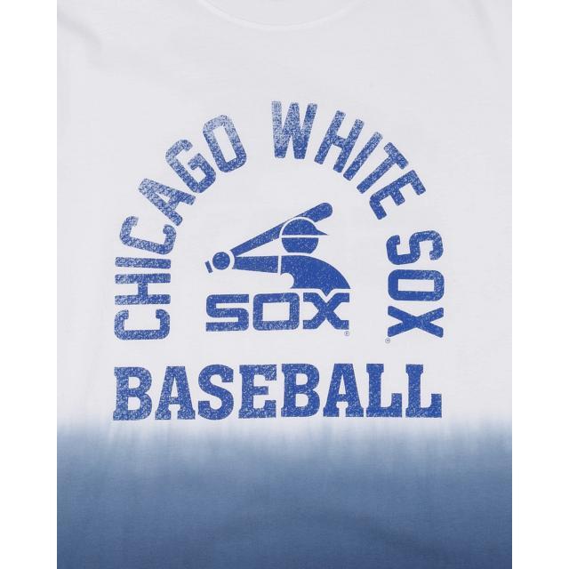 Chicago White Sox Throwback Dip Dye T-Shirt Male Product Image