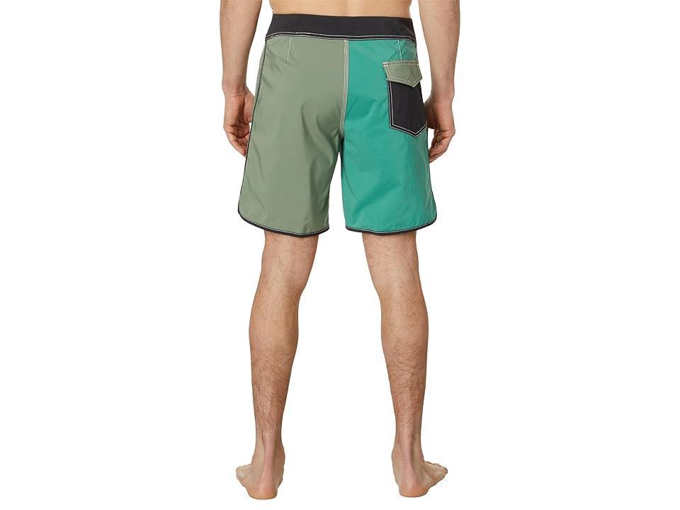 Quiksilver 18 Original Scallop Jester Shorts (Sea Spray) Men's Swimwear Product Image