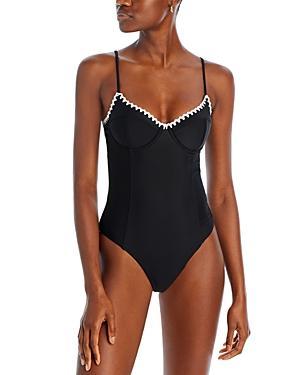 Womens Addisyn Whipstitch One-Piece Swimsuit Product Image