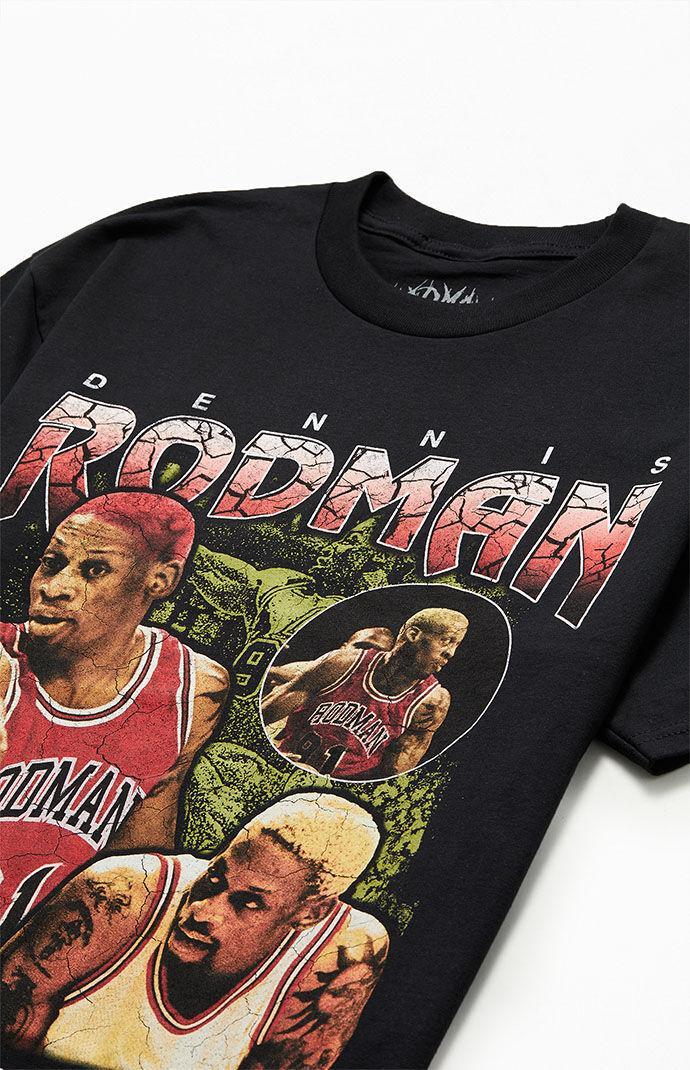 RODMAN BRAND Mens Basketball Collage T-Shirt Product Image