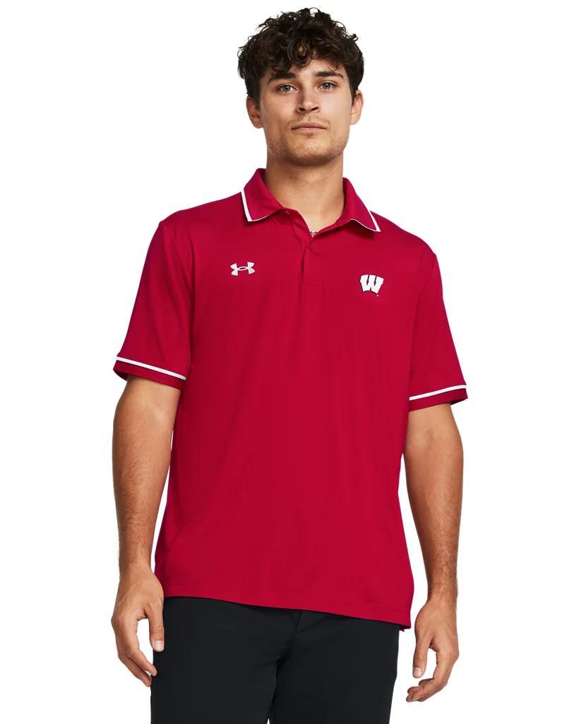 Men's UA Tee 2 Green Collegiate Tipped Polo Product Image