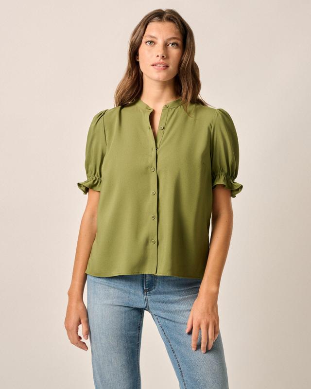 johnnie-O Natalia Button-Up Blouse Product Image