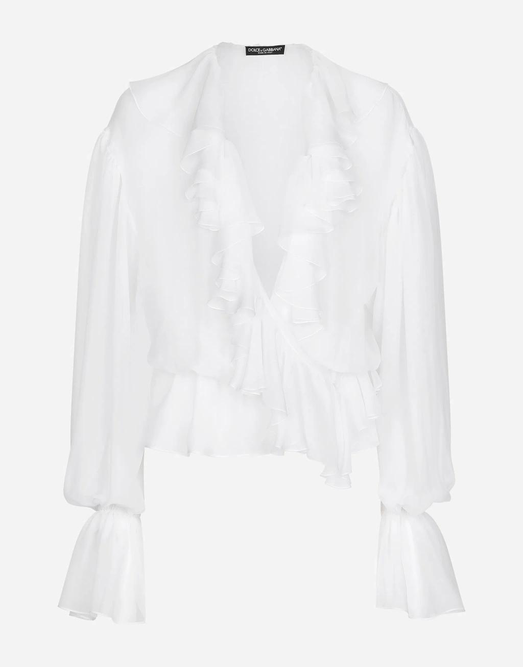 DOLCE & GABBANA Camicia In Bianco Product Image