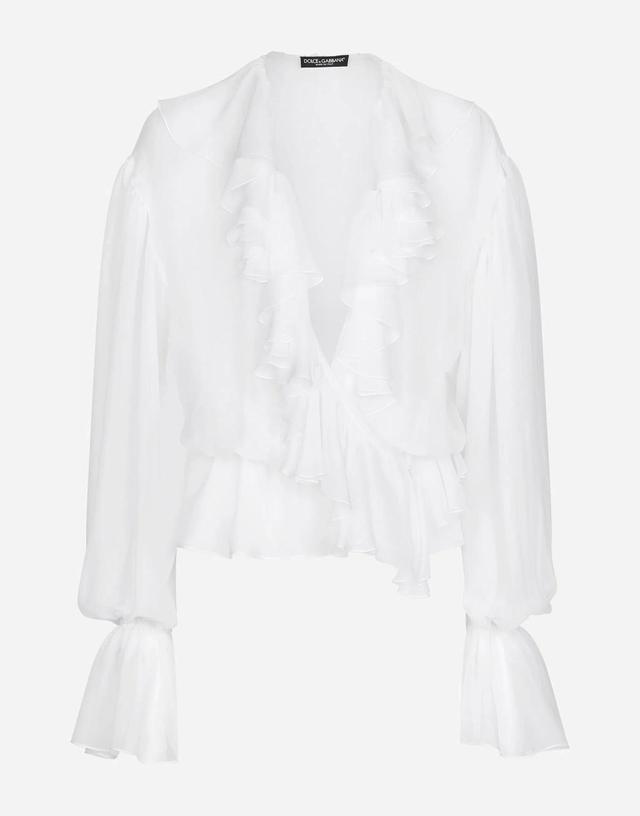 DOLCE & GABBANA Camicia In Bianco Product Image