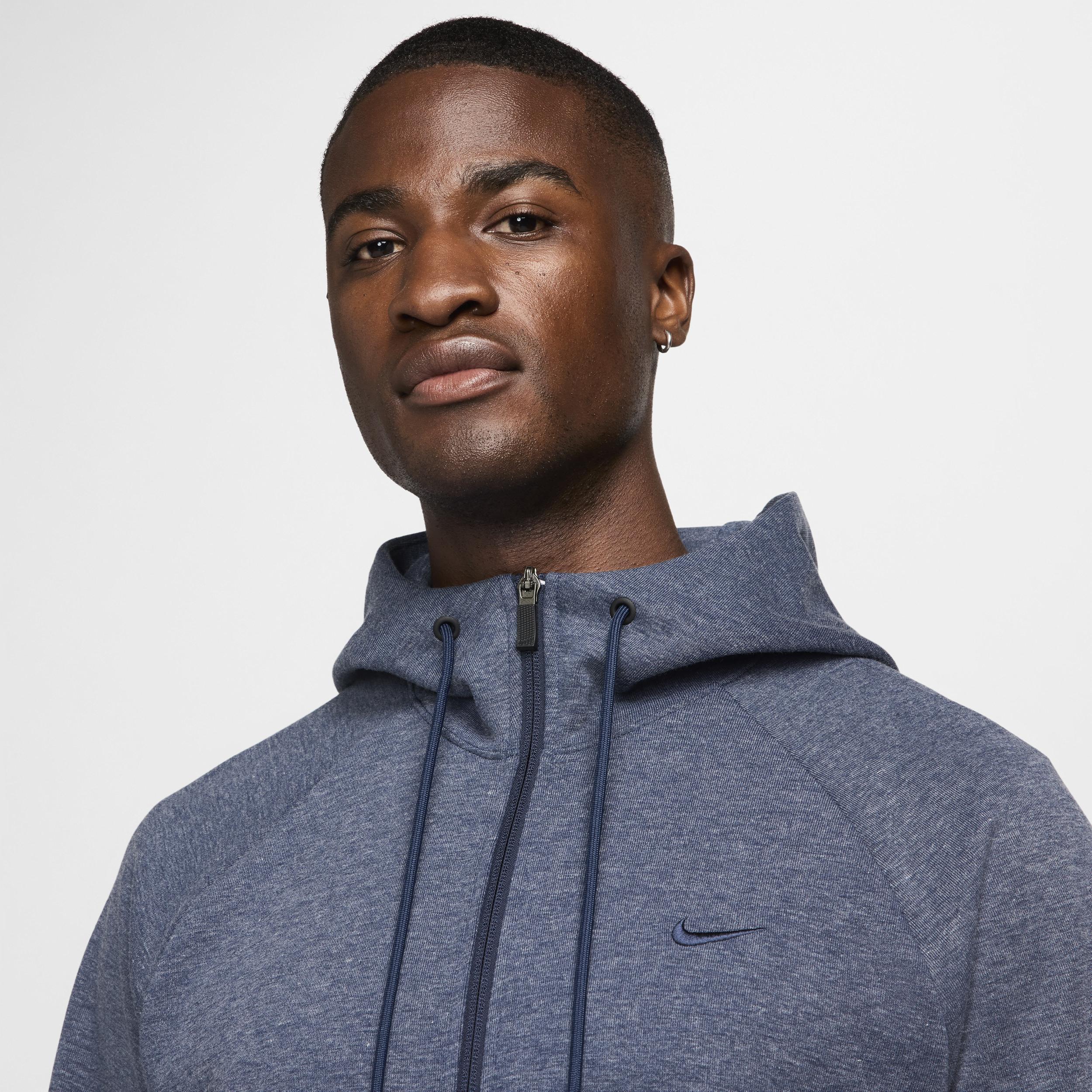 Nike Men's Primary Dri-FIT UV Full-Zip Versatile Hoodie Product Image