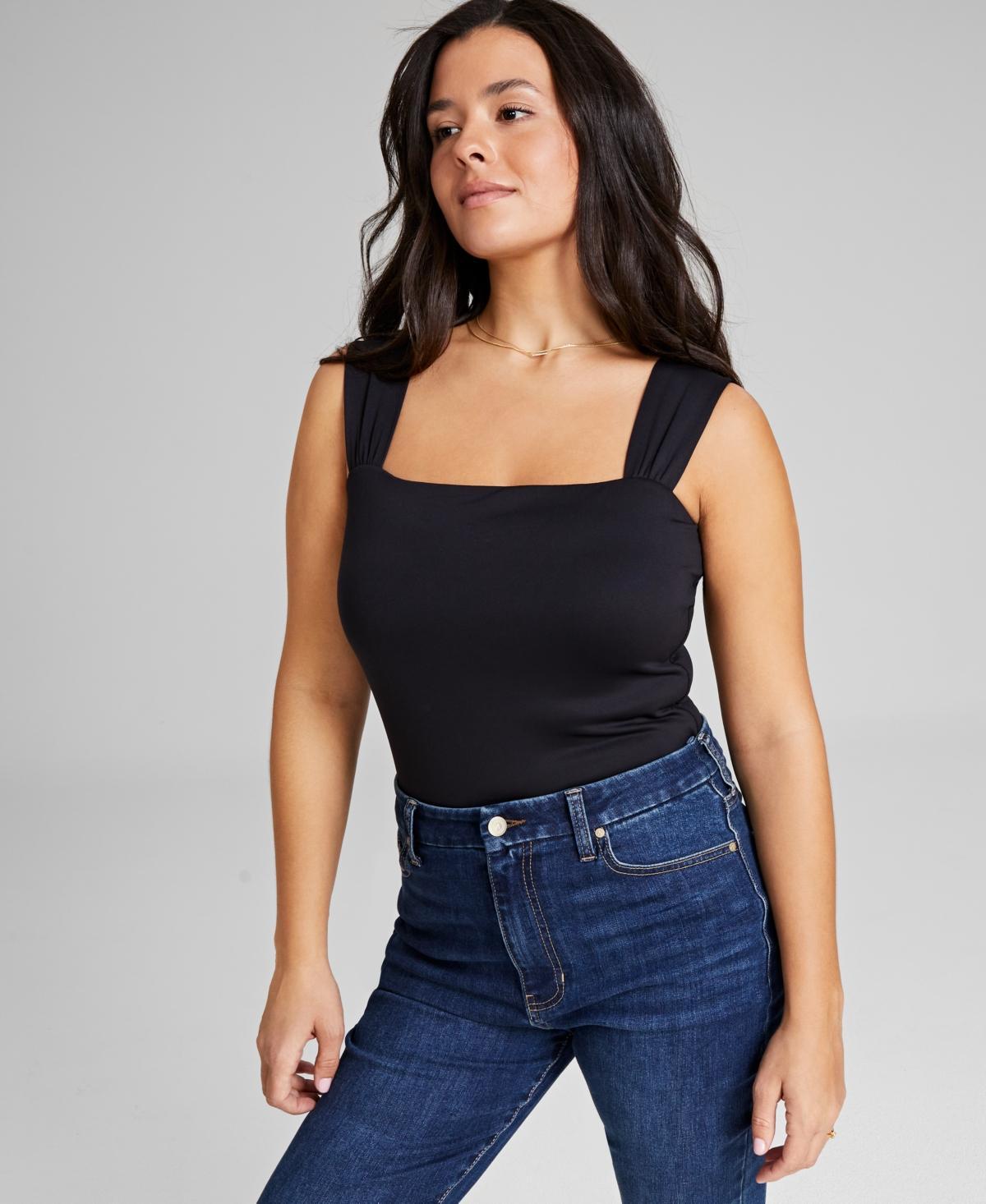 And Now This Womens Double Layered Sleeveless Bodysuit, Created for Macys Product Image