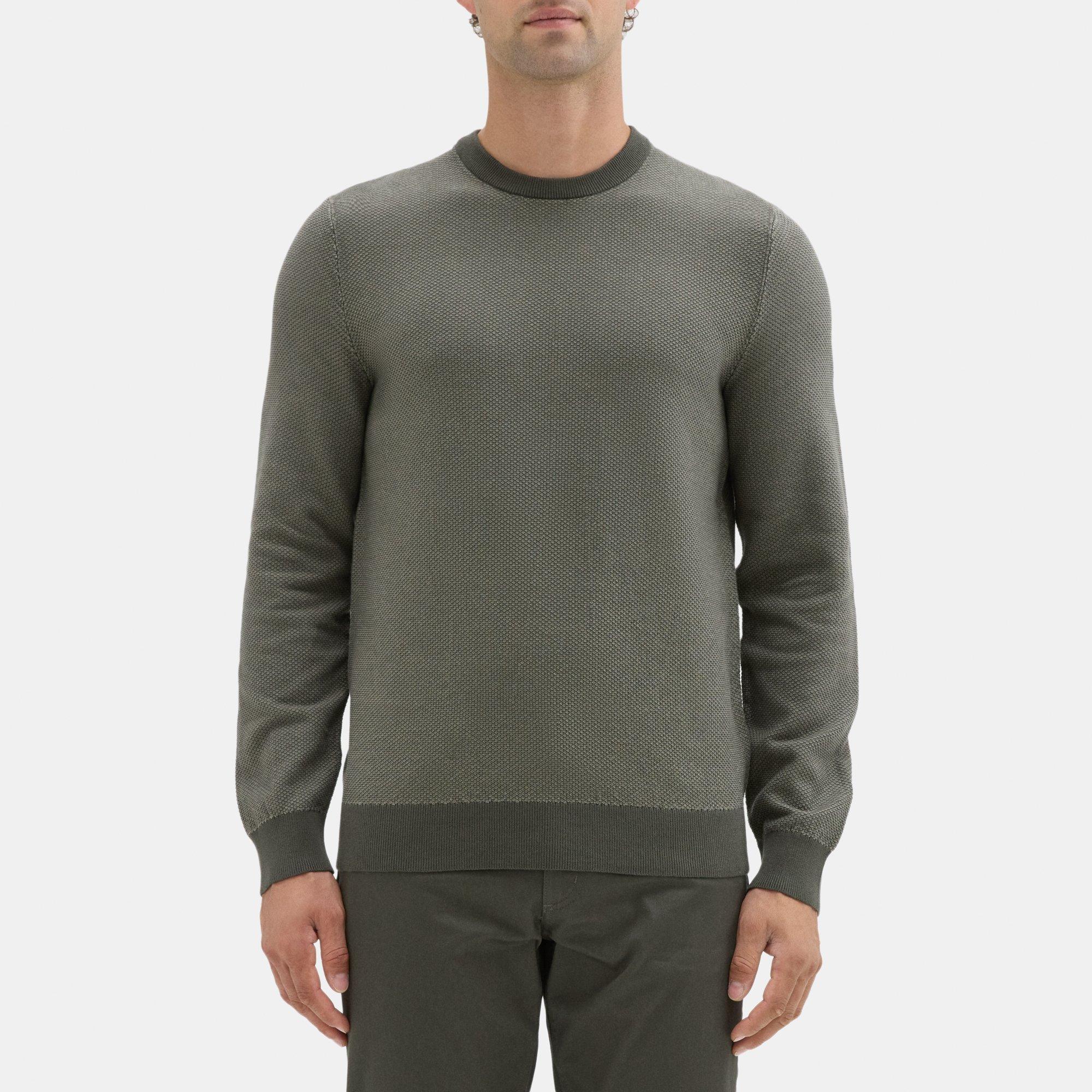 Organic Cotton Crewneck Sweater | Theory Outlet Product Image