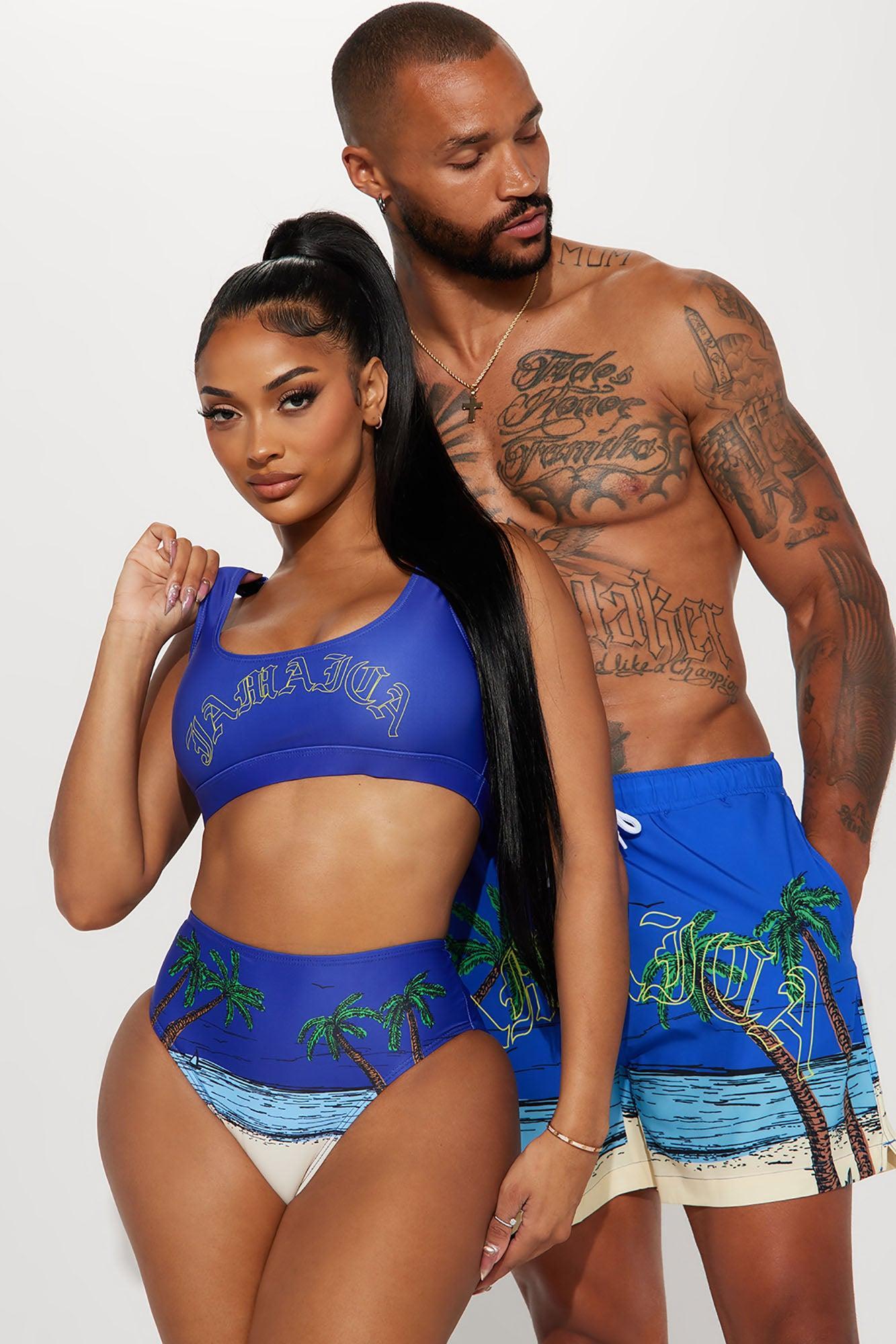 Jamaican Shore Swim Trunk - Blue Product Image