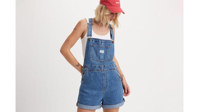 Levis Vintage Womens Shortalls Product Image