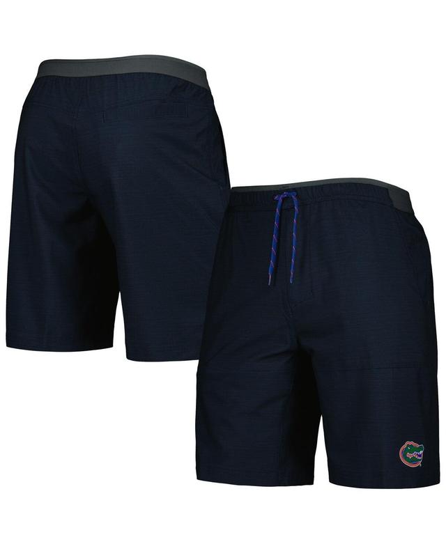 Mens Columbia Navy Florida Gators Twisted Creek Omni-Shield Shorts Product Image