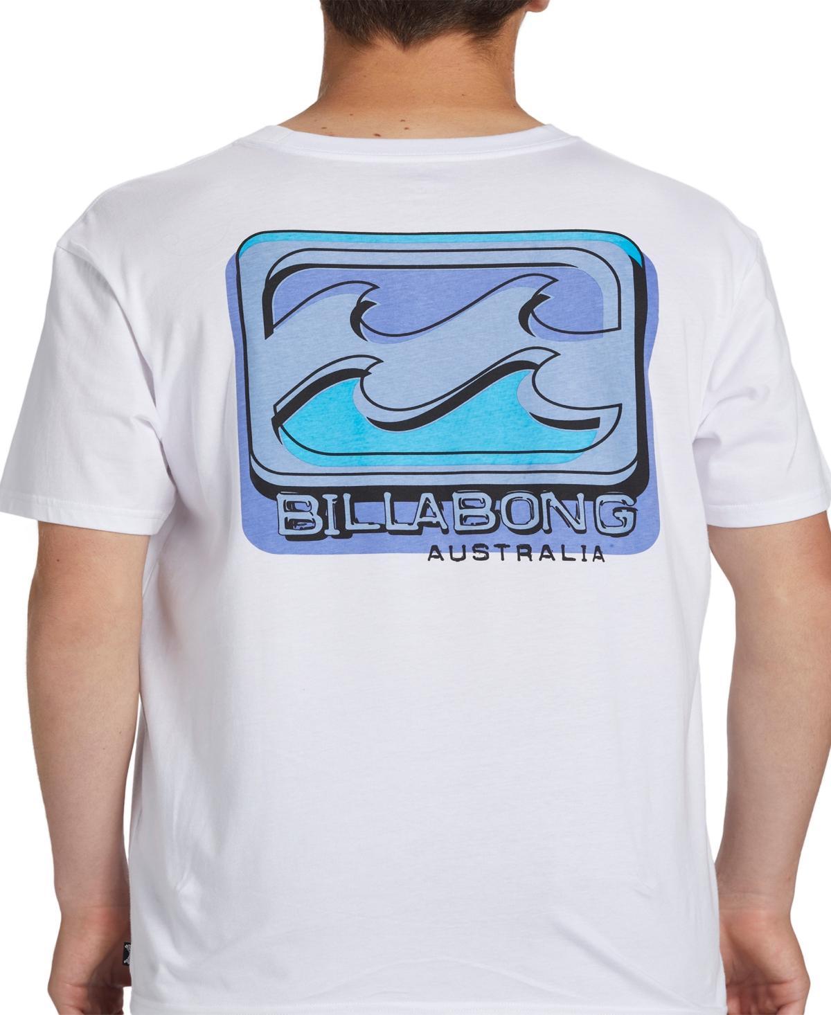 Billabong Mens Crayon Wave Graphic T-Shirt Product Image