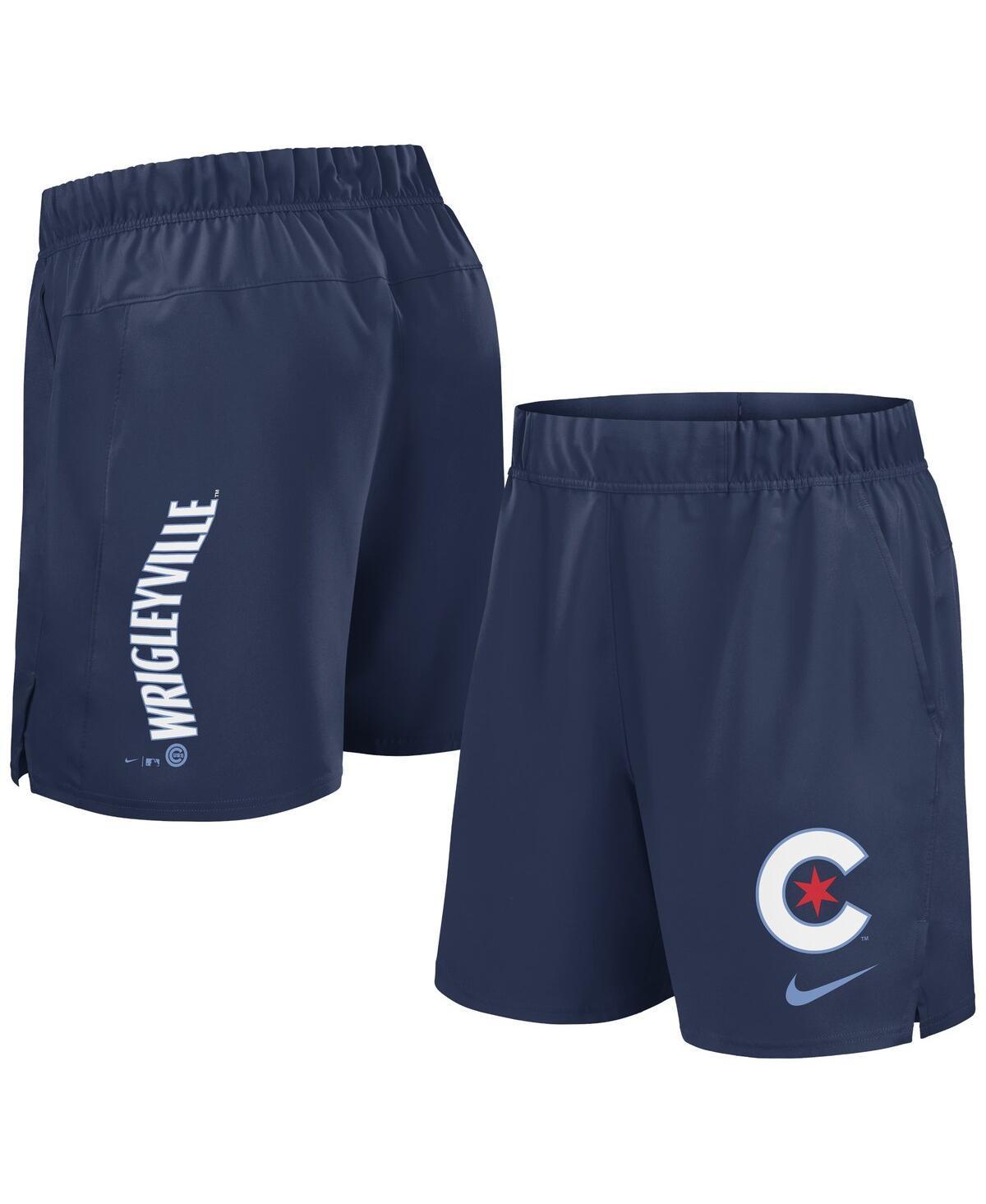 Mens Nike Chicago Cubs 2024 City Connect Woven Victory Performance Shorts Blue Product Image