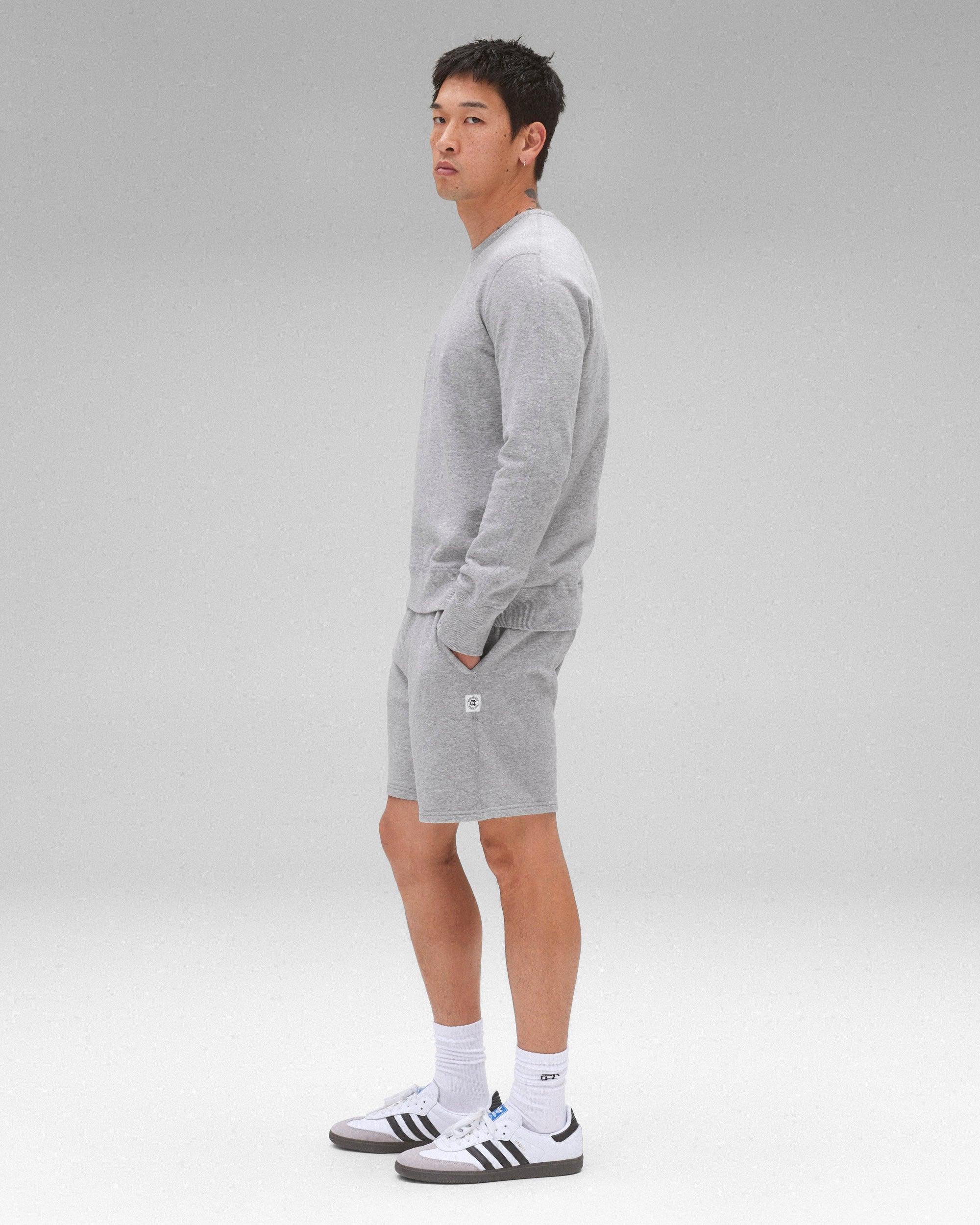 Midweight Terry Slim Crewneck Male Product Image