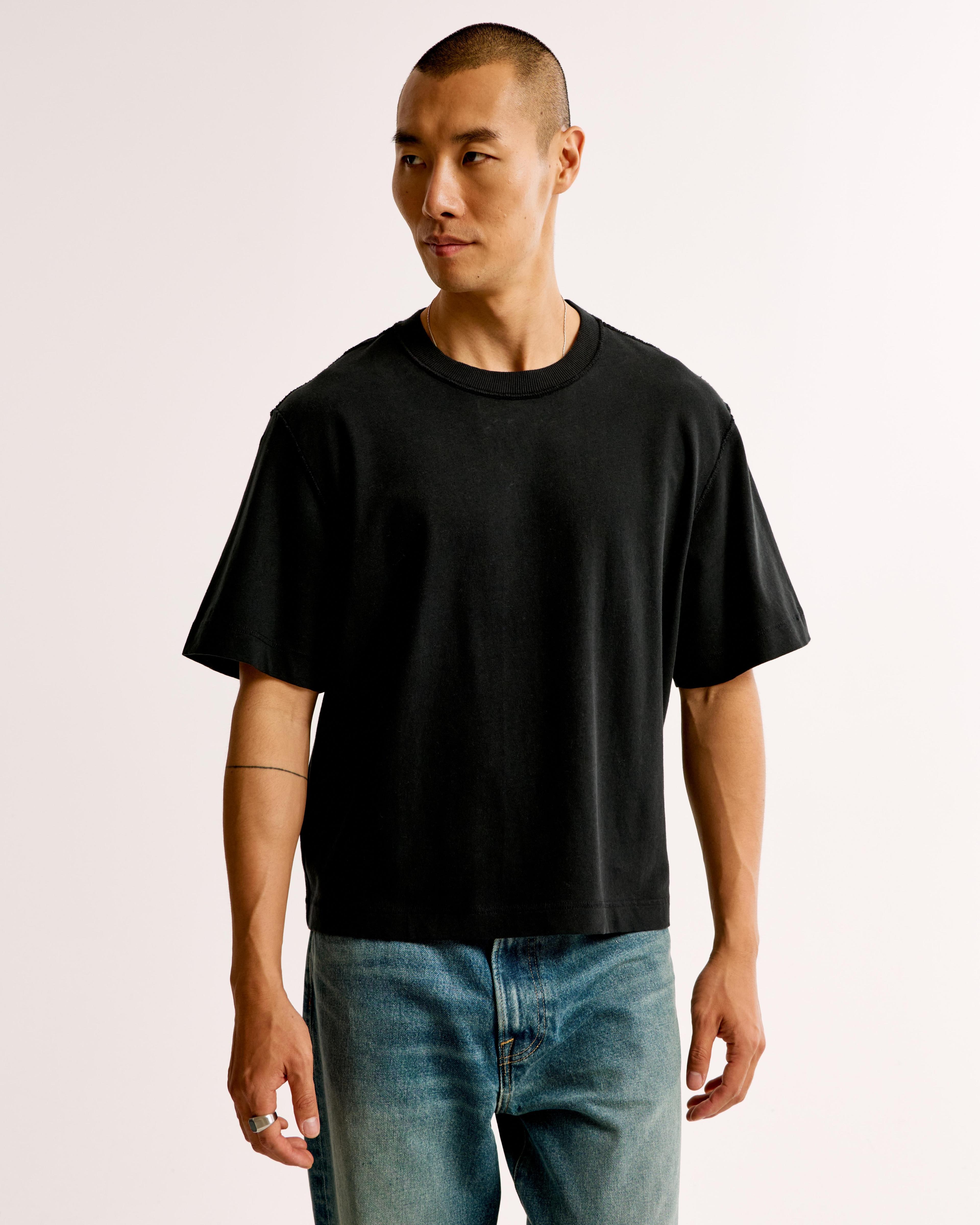 Premium Heavyweight Cropped Tee Product Image