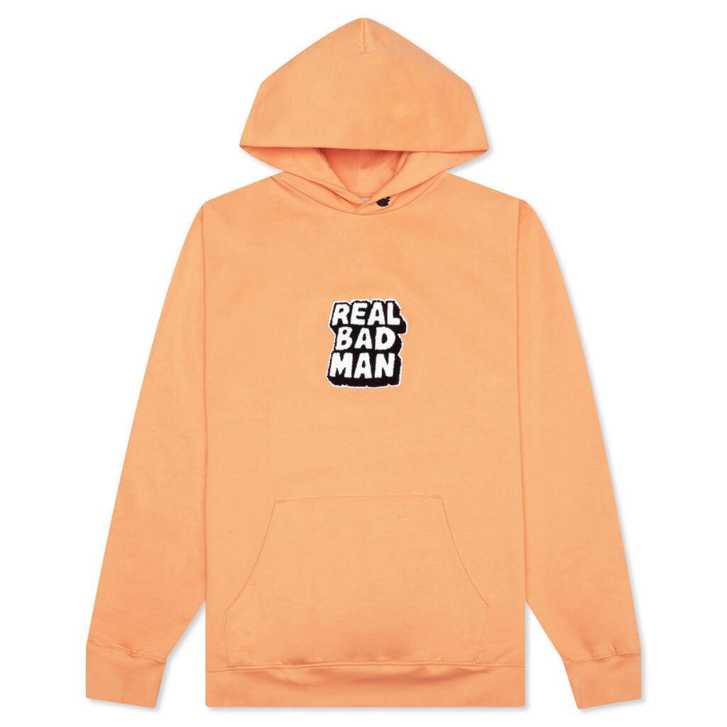 Chenile Hoodie - Orange Bang Male Product Image