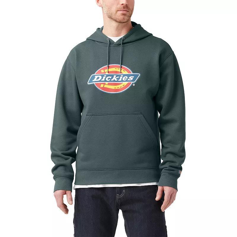 Mens Dickies Water Repellent Logo-Sleeve Hoodie Brown Product Image