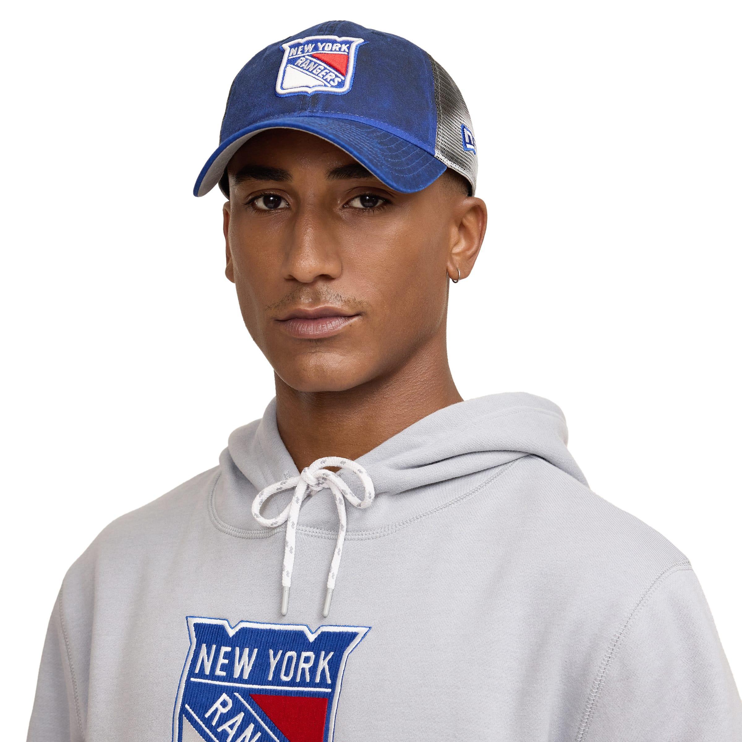 New York Mets Throwback Gray Hoodie Male Product Image