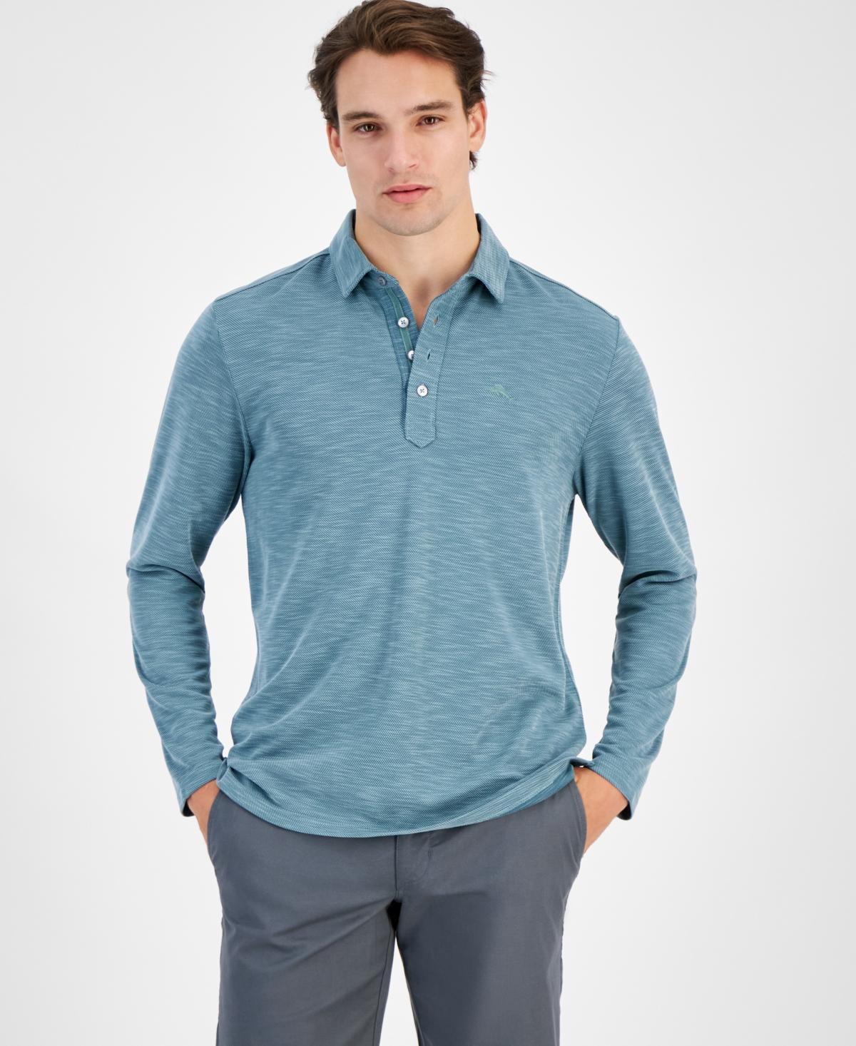 Tommy Bahama Mens Golden Sands Long-Sleeve Polo Shirt Product Image