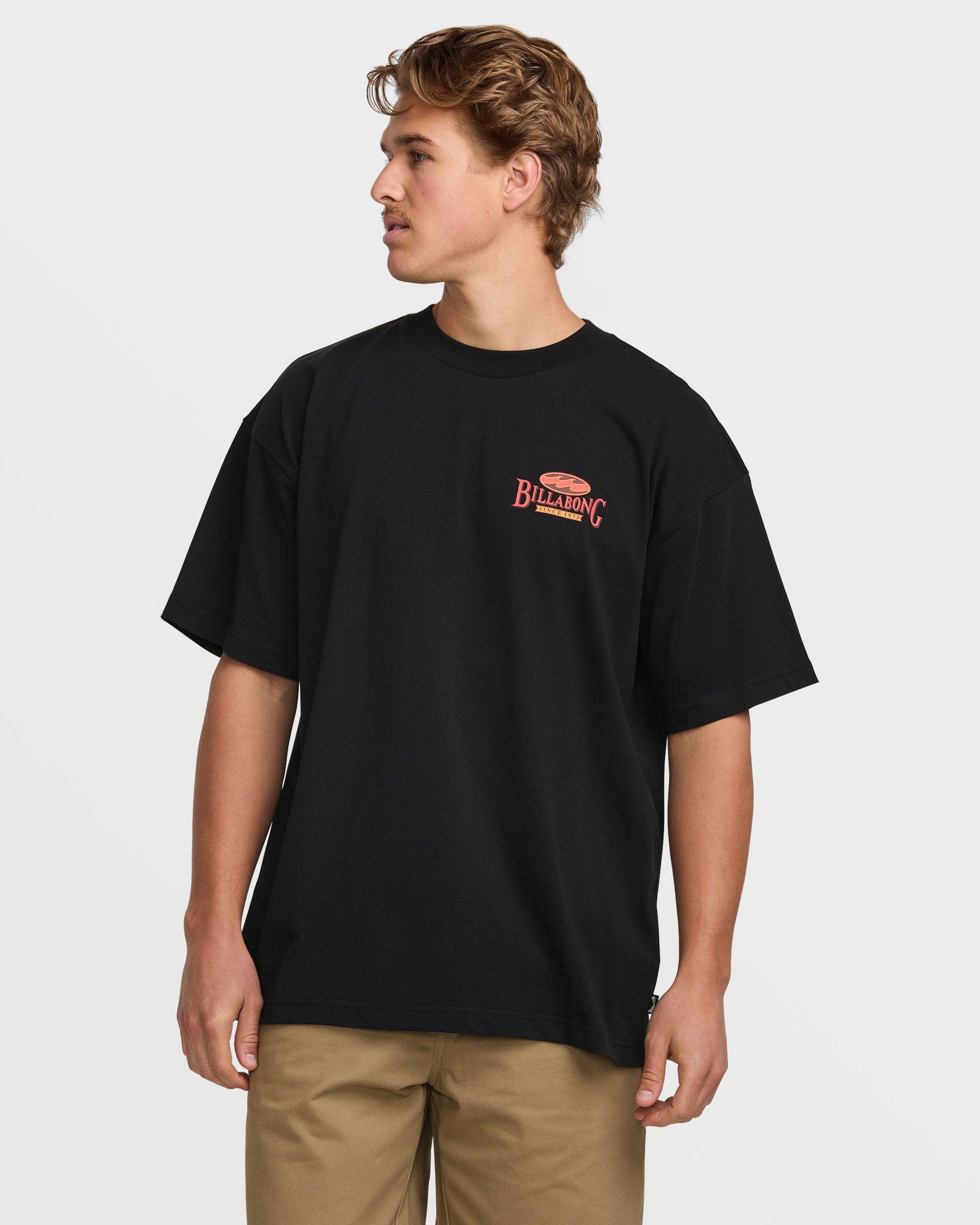 Double Spread OG Short Sleeve Tee - Black Male Product Image