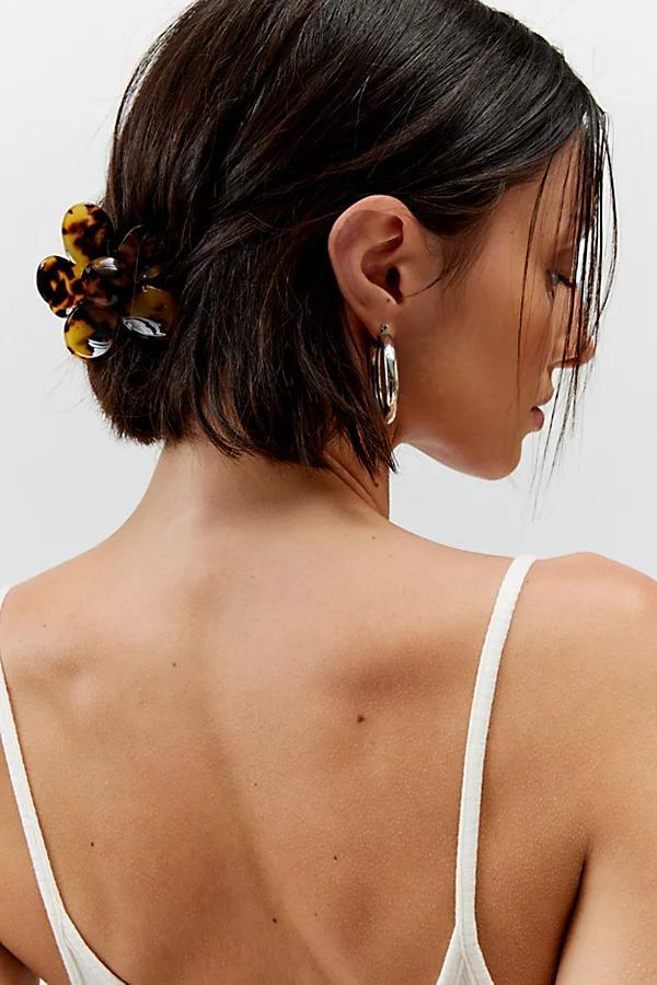 Out From Under Flower Claw Clip Womens at Urban Outfitters Product Image