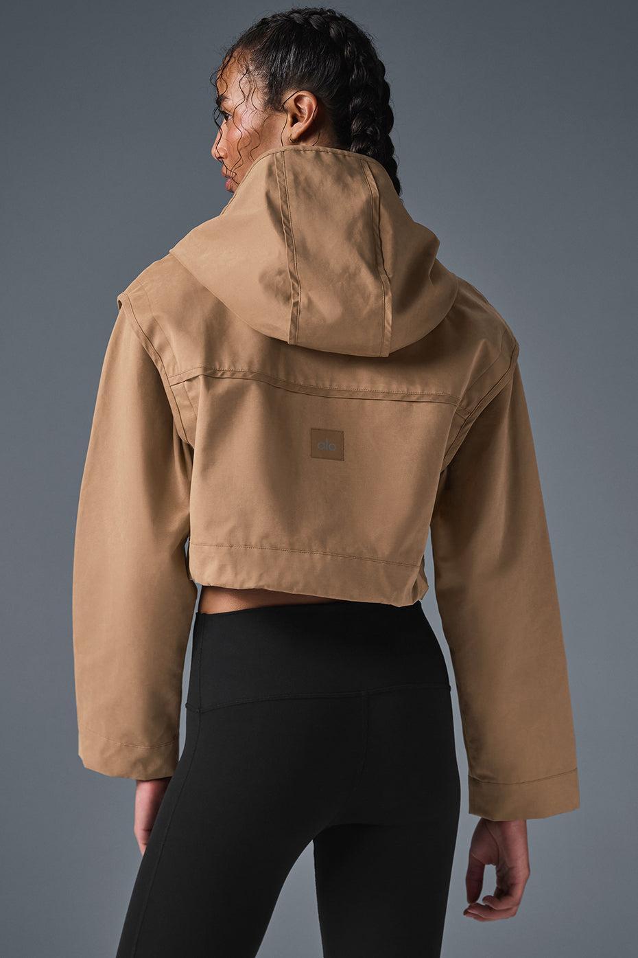 Cropped Unify Jacket - Toasted Almond Female Product Image