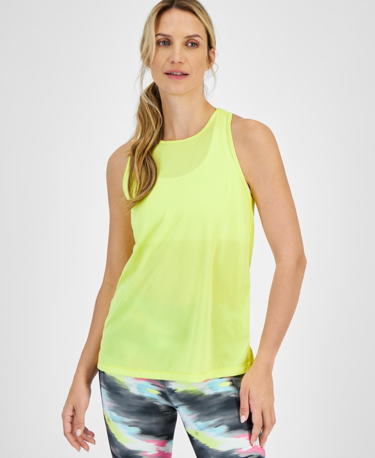 Id Ideology Womens Birdseye Mesh Racerback Tank Top, Created for Macys Product Image