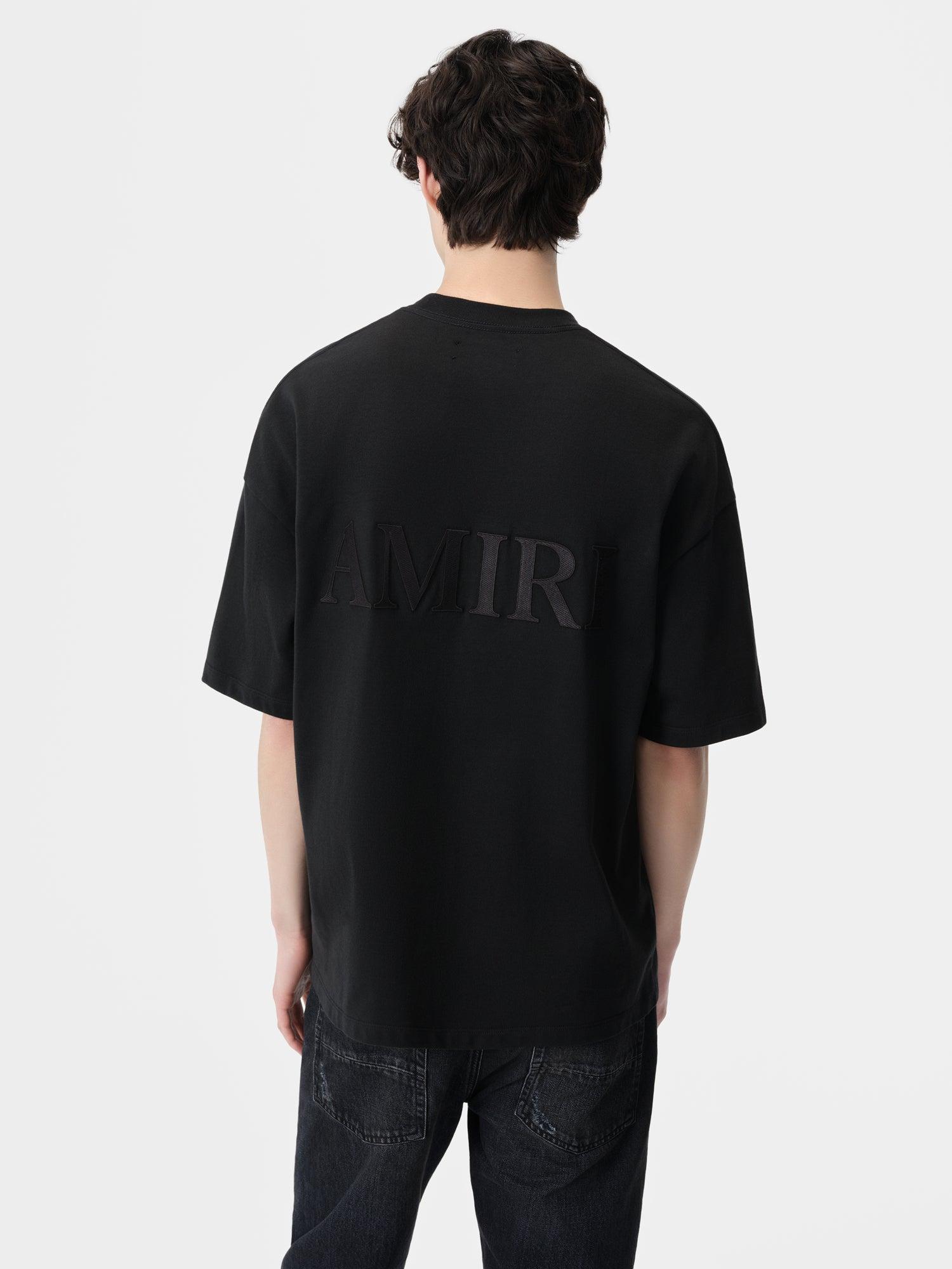 AMIRI OVERSIZED TEE - Black Male Product Image